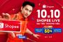  Khám phá hàng loạt ưu đãi hấp dẫn cùng không gian giải trí độc đáo tại 10.10 Shopee Live Đại Tiệc Thương Hiệu